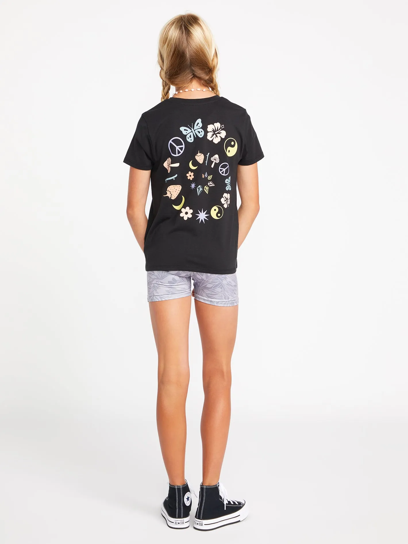 Girls Last Party Short Sleeve Tee - Black sold by Volcom product image thumbnail 2