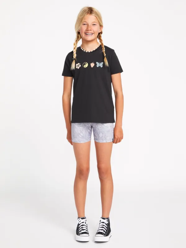Girls Last Party Short Sleeve Tee - Black sold by Volcom