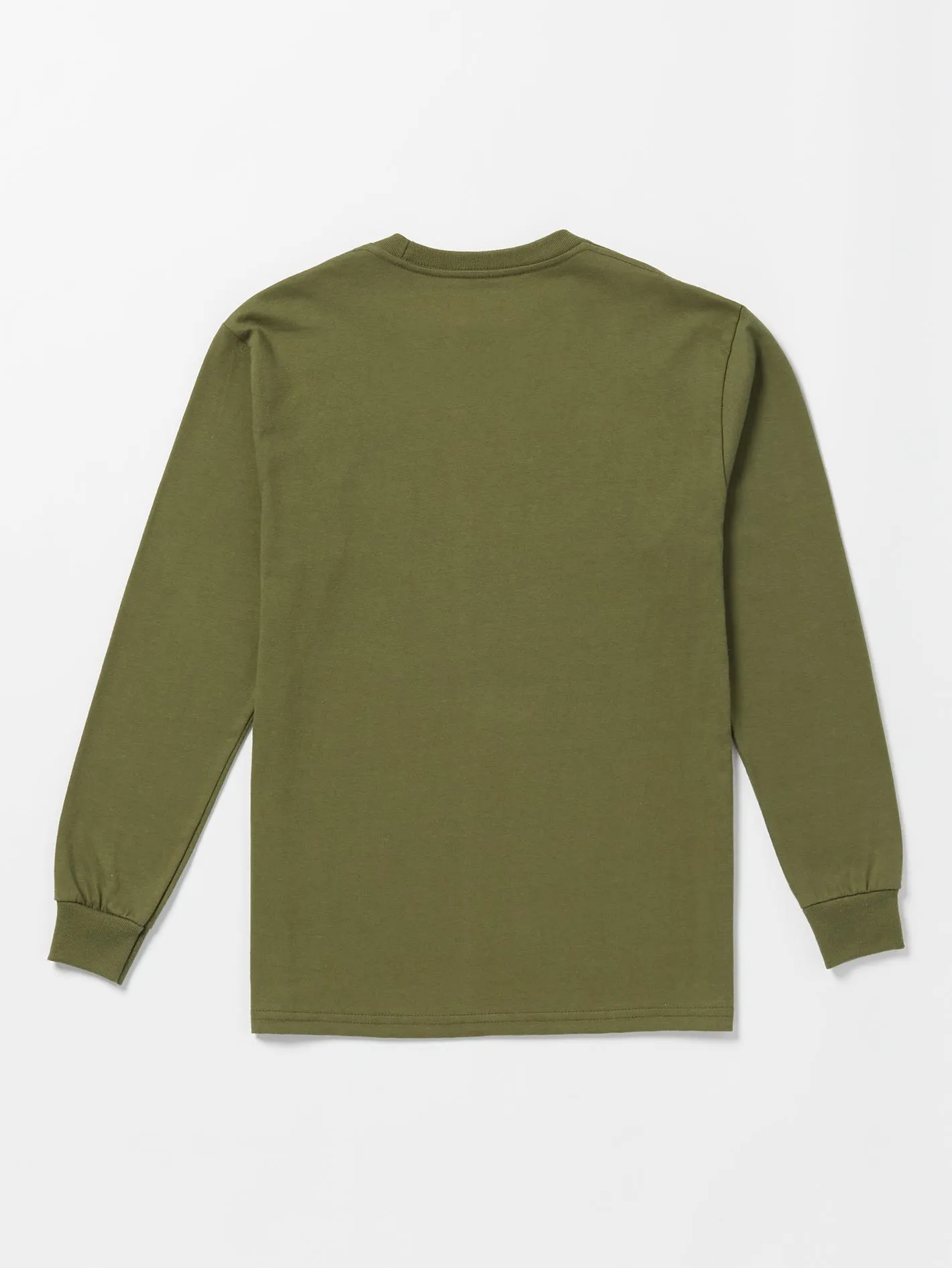 Big Boys Squable Long Sleeve Tee - Military sold by Volcom product image thumbnail 4