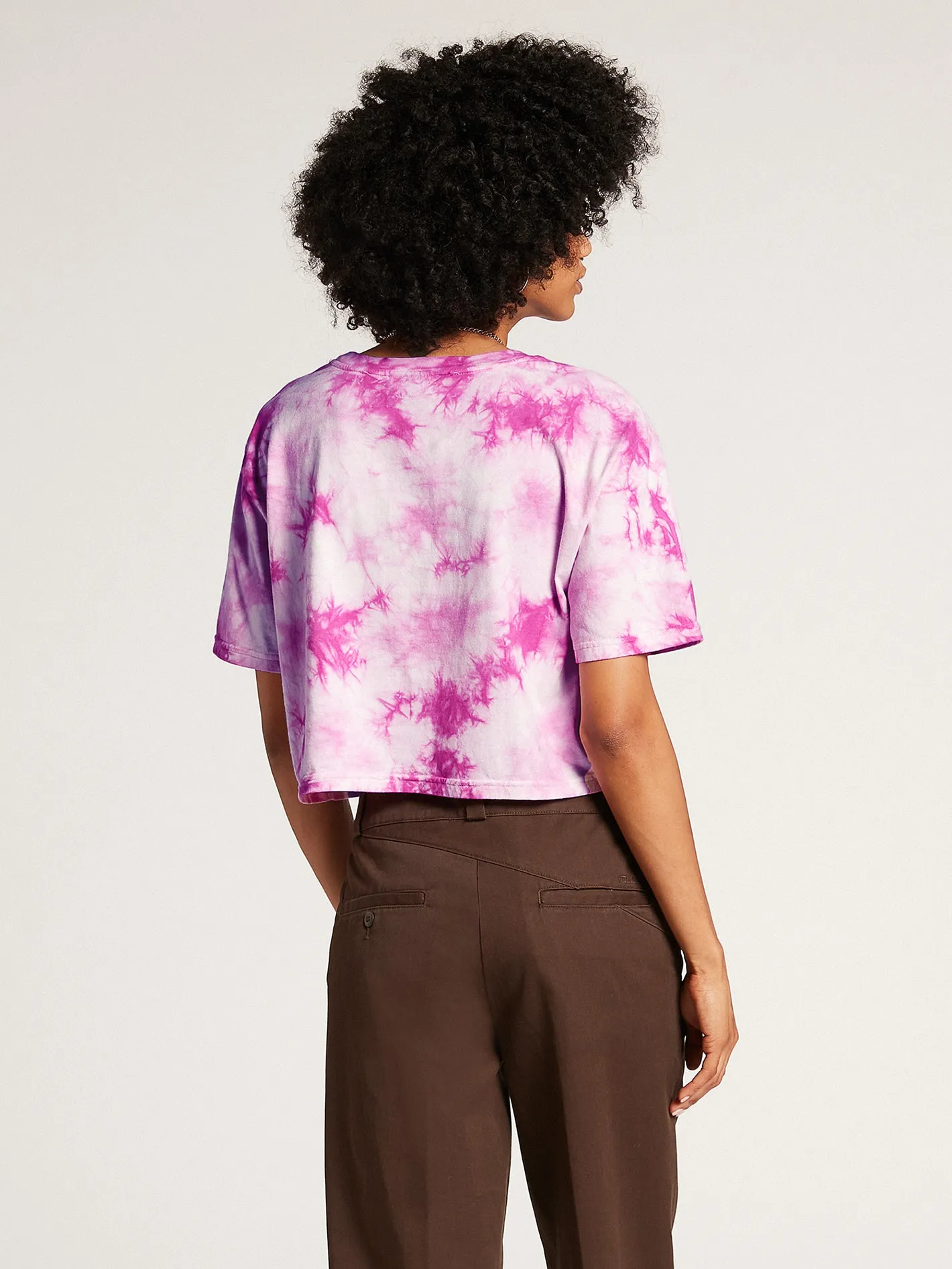 Galactic Stone Tie Dye Short Sleeve Tee - Acai sold by Volcom product image thumbnail 4