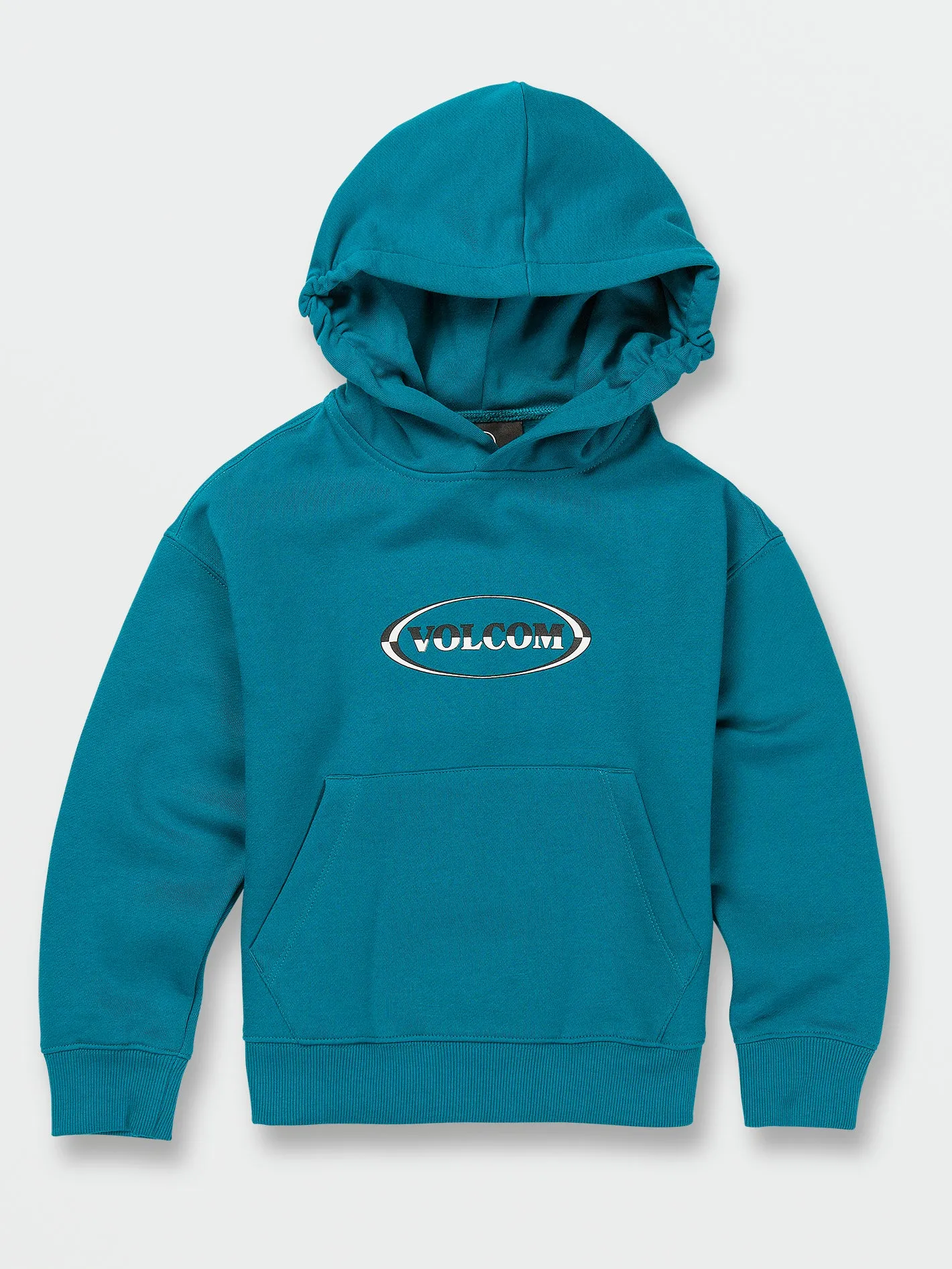 Little Boys Strike Hood Pullover Sweatshirt - Ocean Teal sold by Volcom product image thumbnail 4