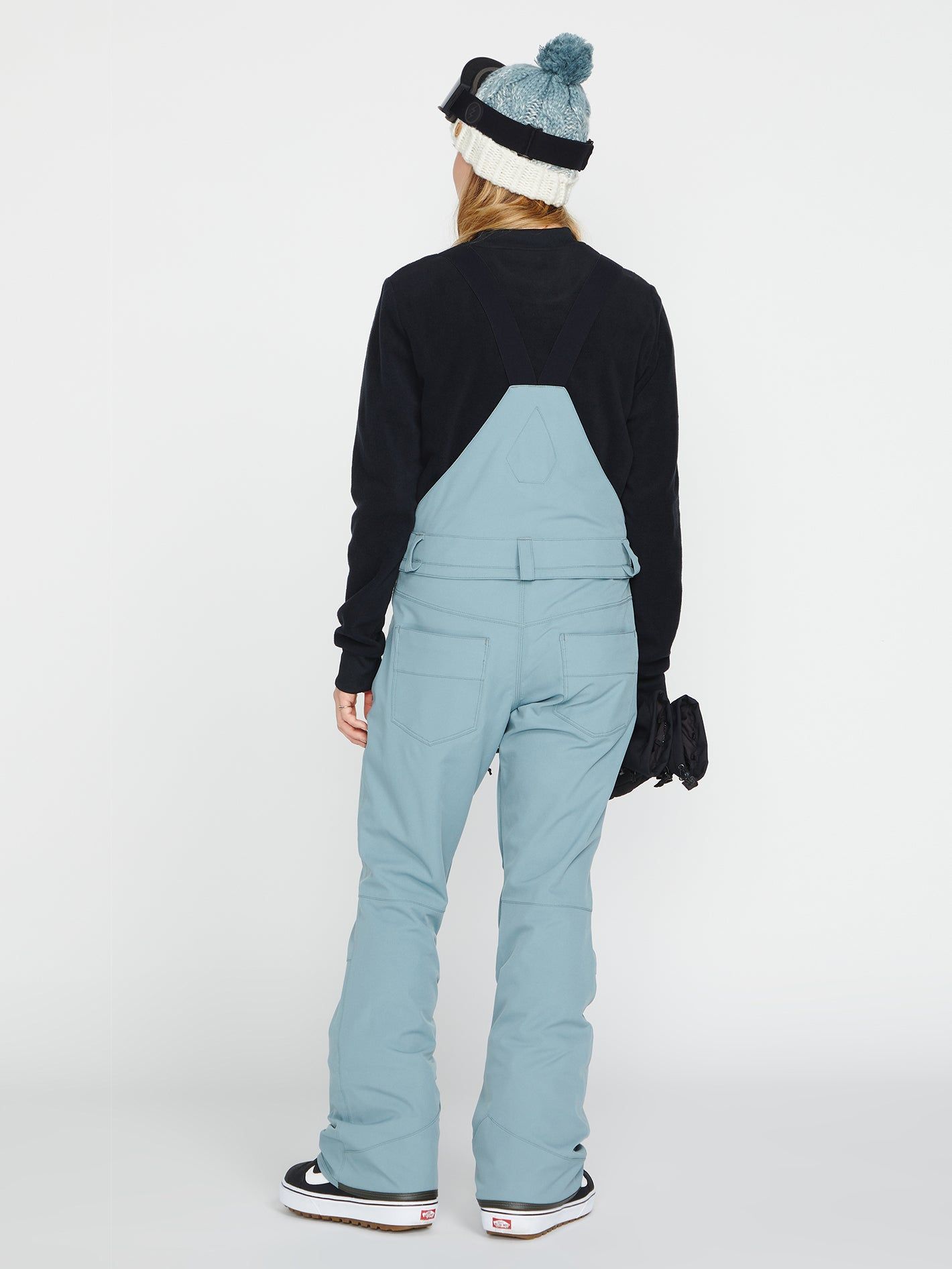 Womens Swift Bib Overall - Green Ash (2022) sold by Volcom product image thumbnail 4