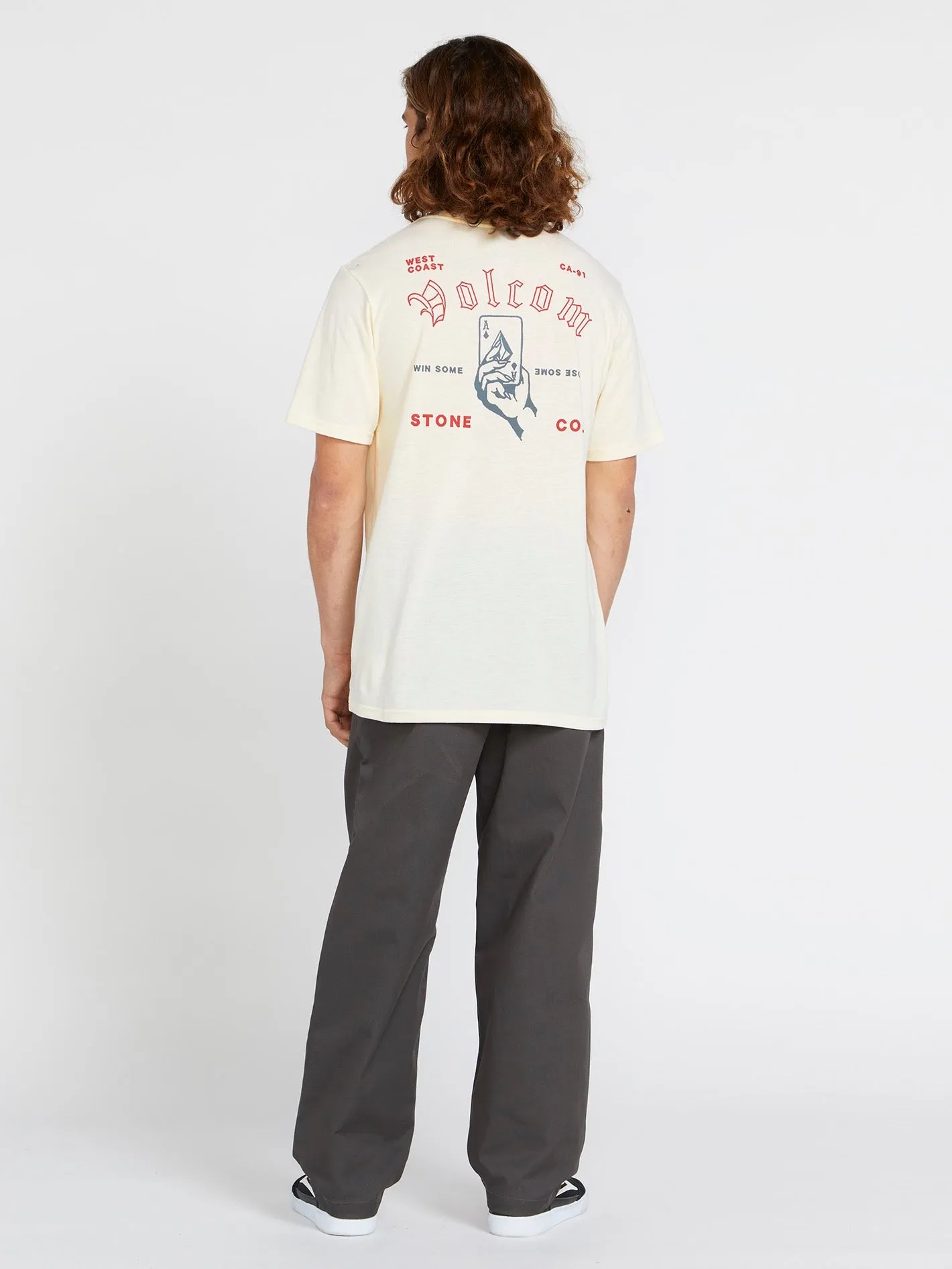 Winsome Short Sleeve Tee - Off White Heater sold by Volcom product image thumbnail 2