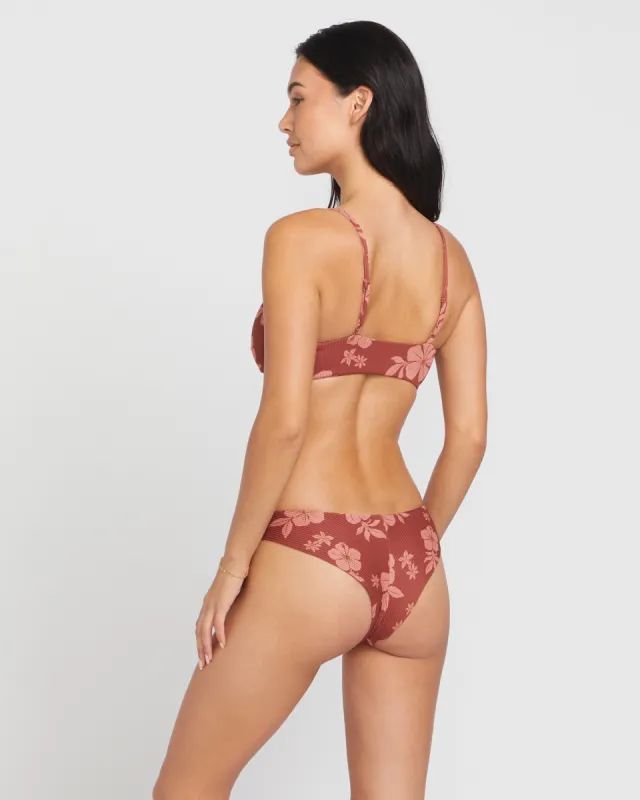 Sunbaked Cheekini Bottom - Mauve Rose sold by Volcom
