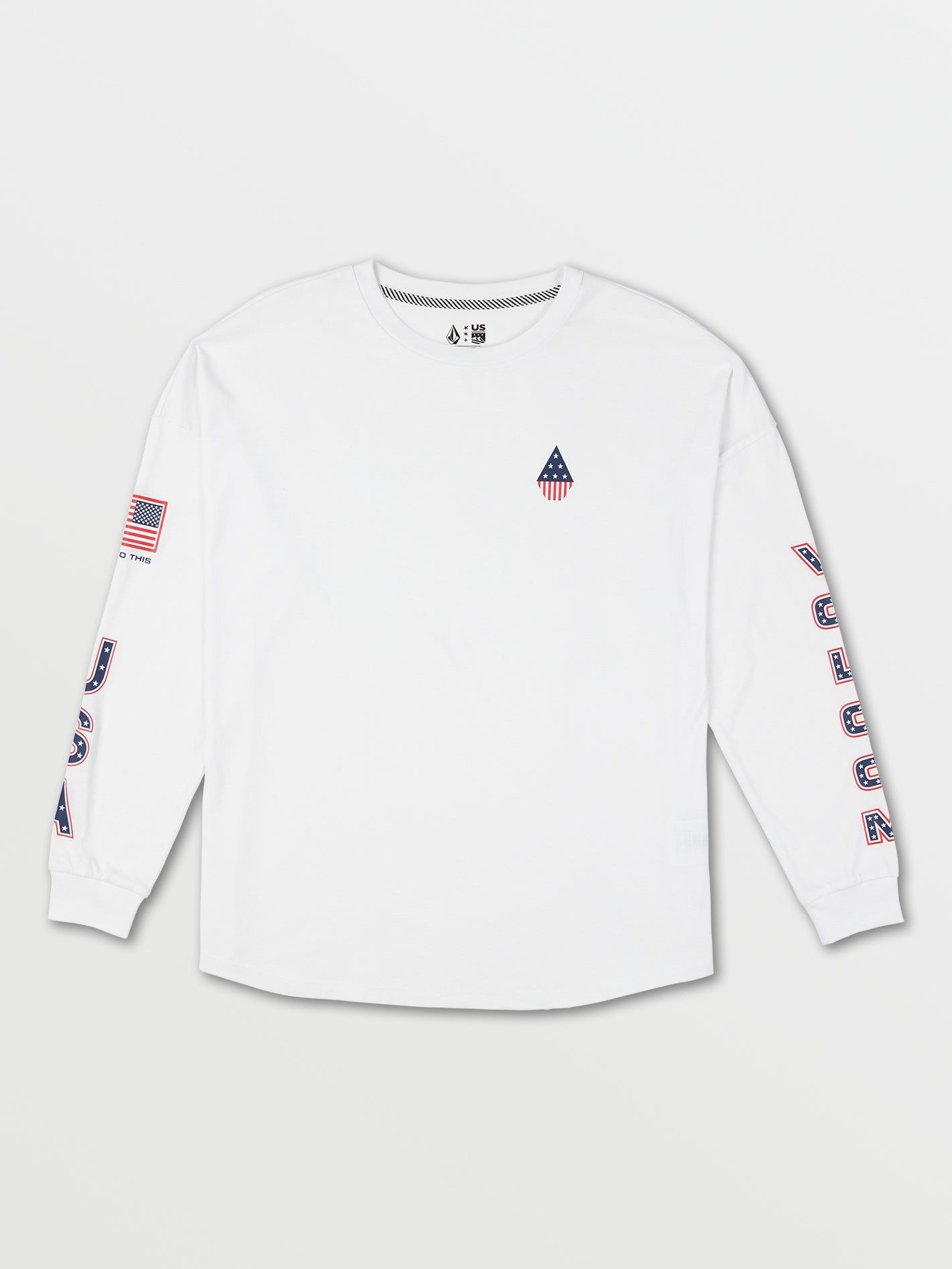 USST Long Sleeve Tee - White (2022) sold by Volcom