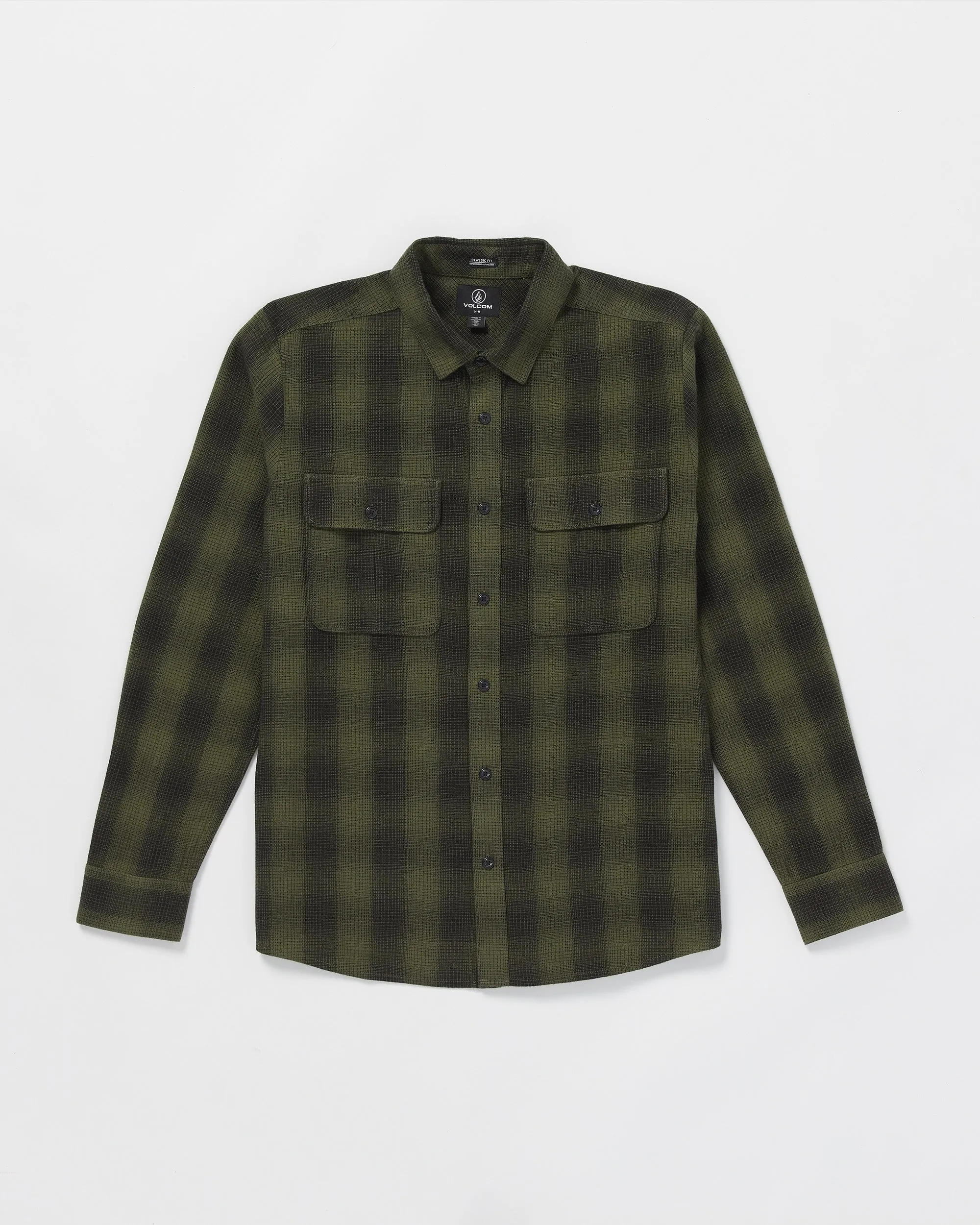 Shadowstone Flannel Long Sleeve Shirt - Winter Moss sold by Volcom product image thumbnail 2