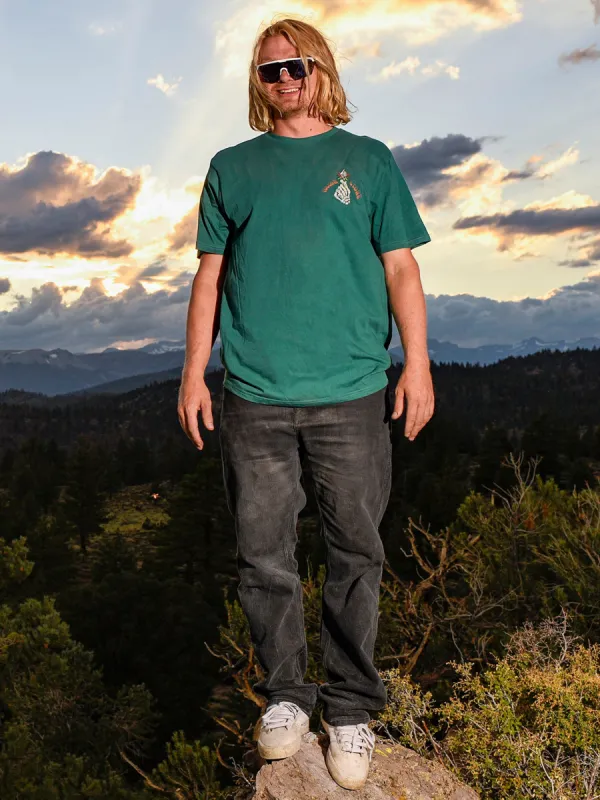 Kraftsman Jeans - Squadron Green sold by Volcom