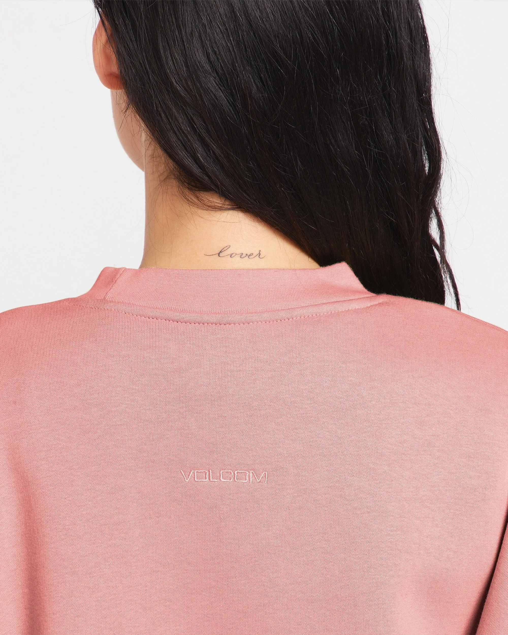 Stone Heart Up Crew Sweatshirt - Mauve Rose sold by Volcom product image thumbnail 3