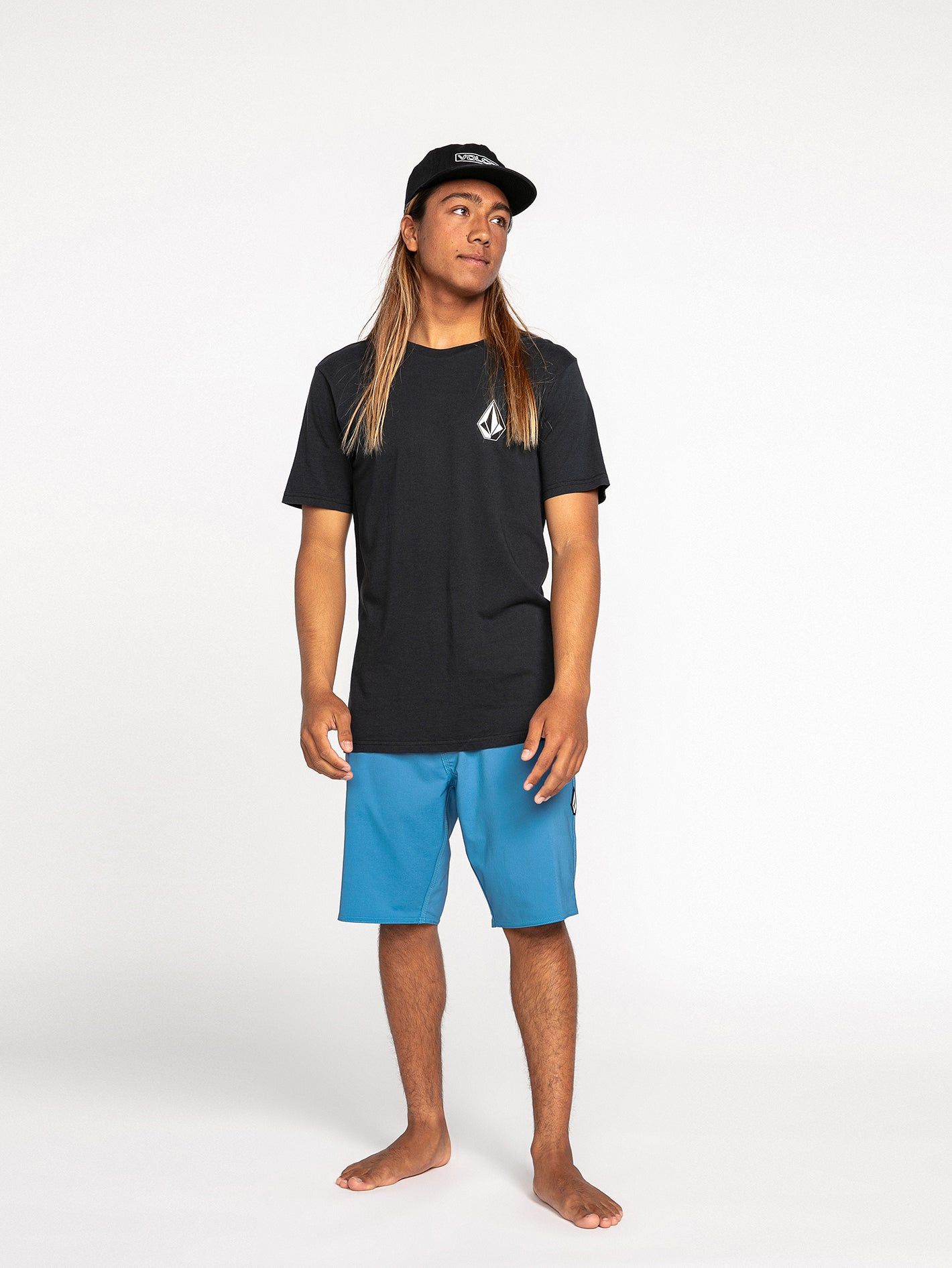 Iconic Stone Short Sleeve Tee - Black Combo sold by Volcom product image thumbnail 5