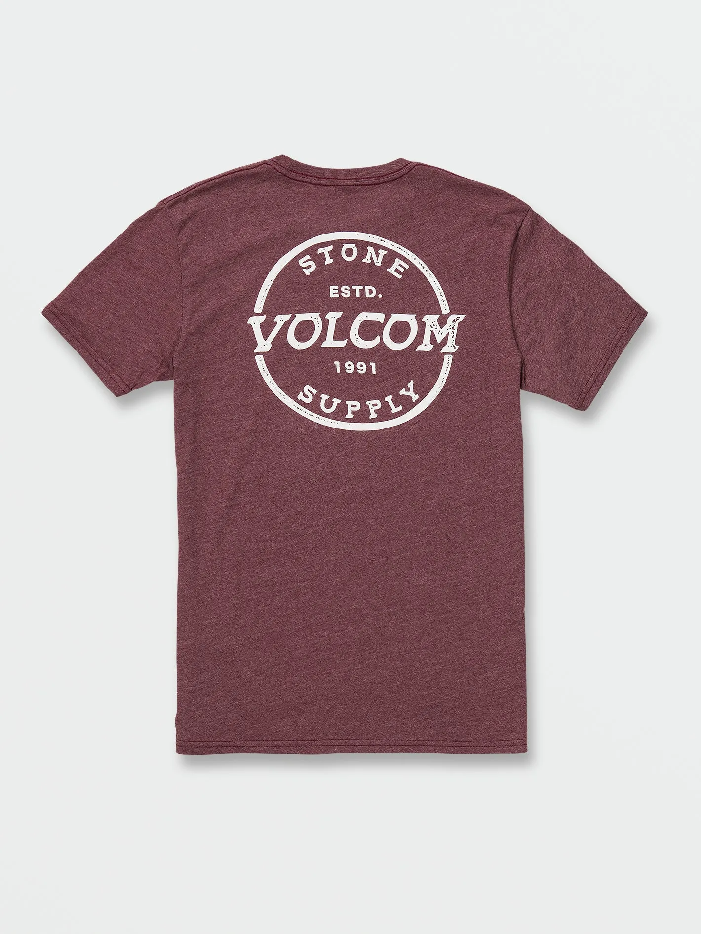 Handstamped Short Sleeve Tee - Port Heather sold by Volcom product image thumbnail 2