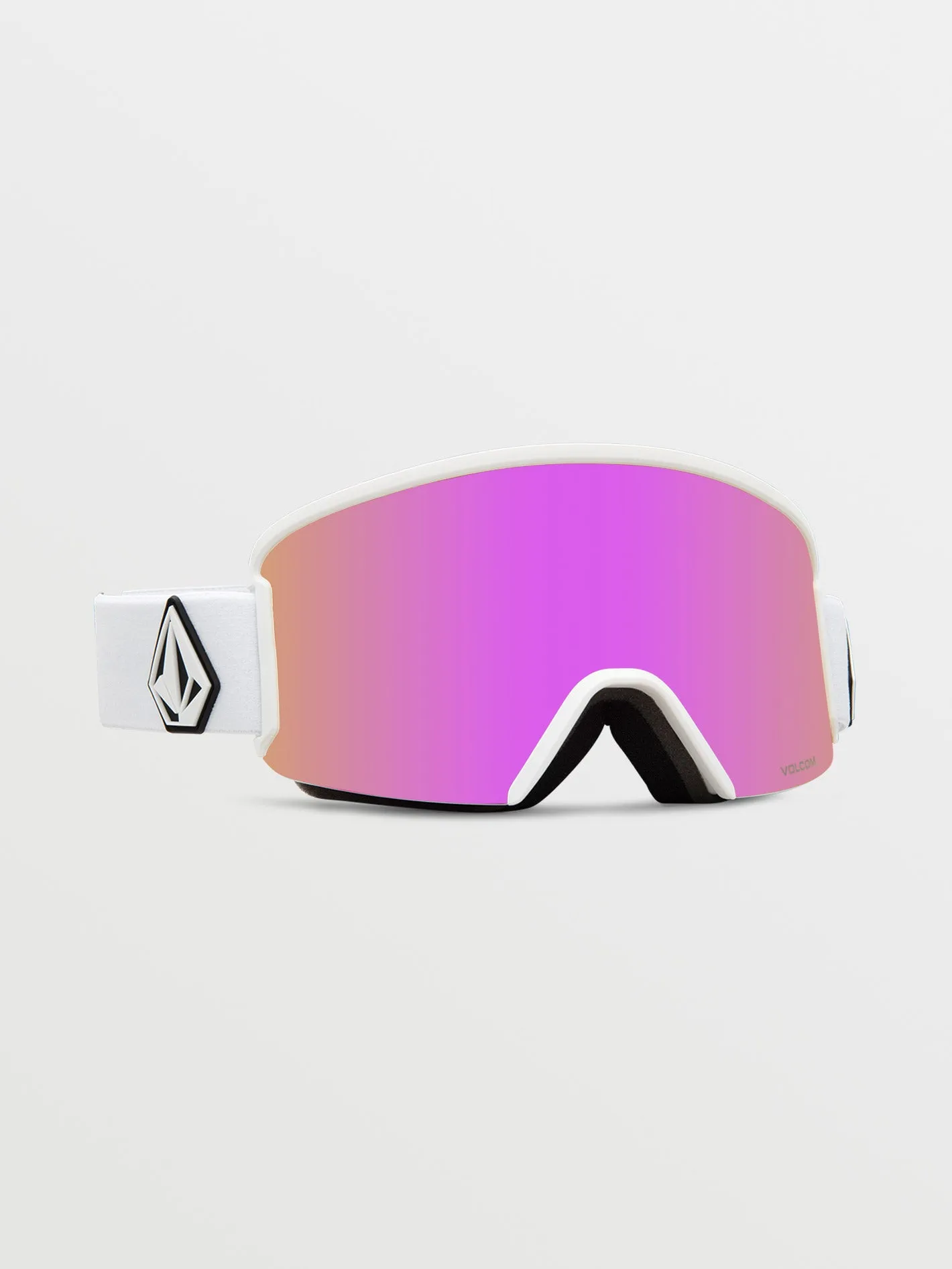 Garden Goggle - Matte White / Pink Chrome+BL sold by Volcom