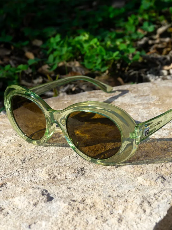 Stoned Sunglasses - Gloss Sea Foam/Bronze sold by Volcom