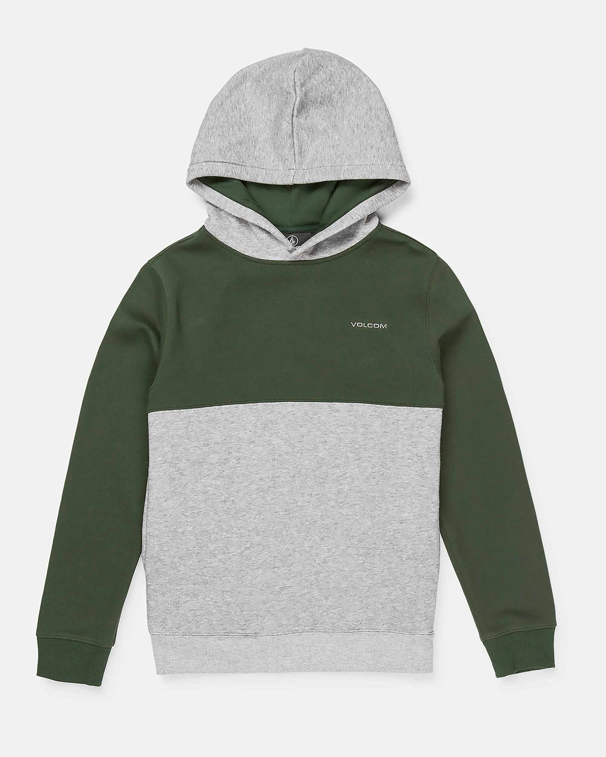 Big Boys Divided Pullover Hoodie - Forest Green sold by Volcom product image thumbnail 3