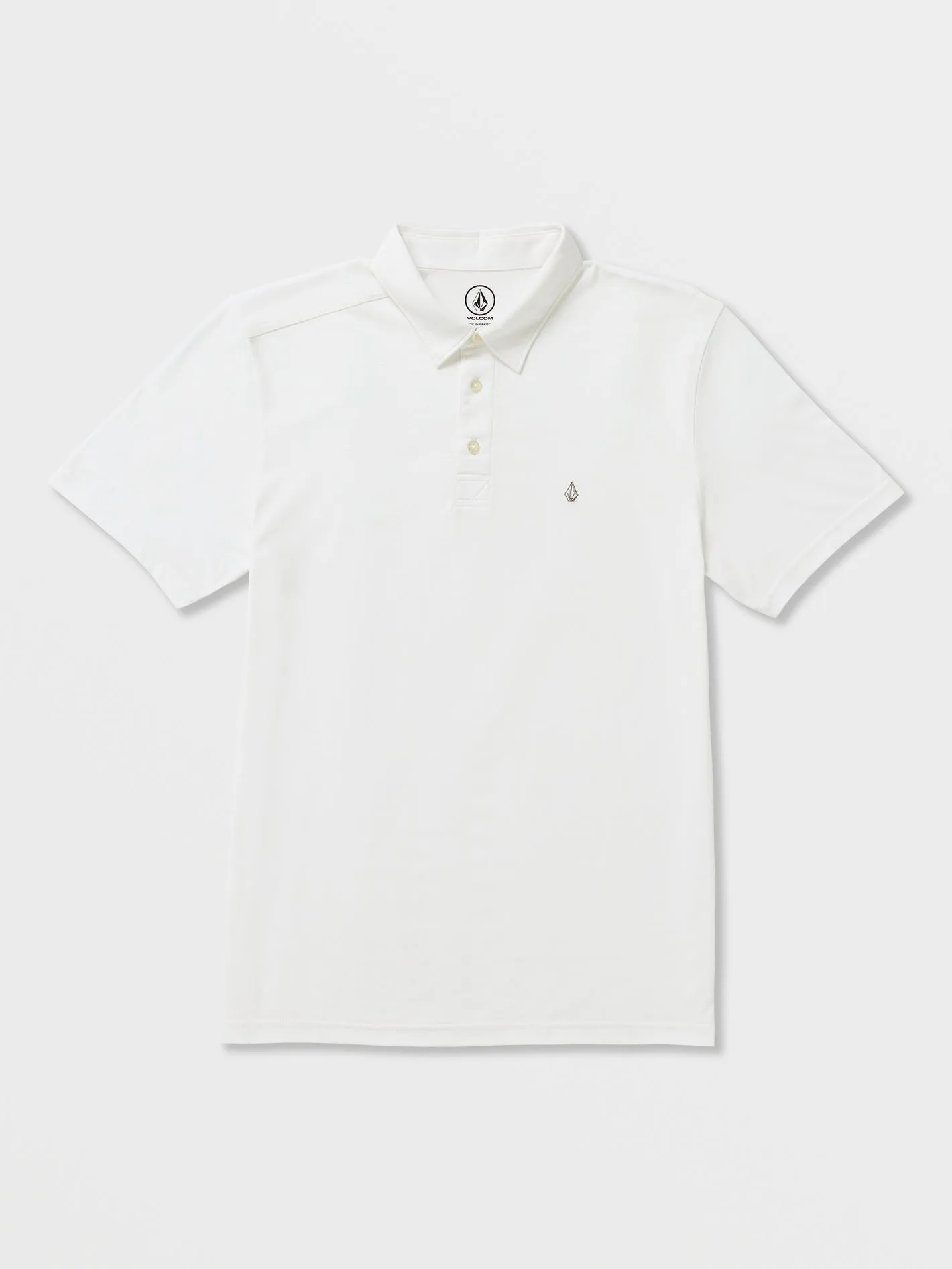 Banger Polo Short Sleeve Shirt - White sold by Volcom