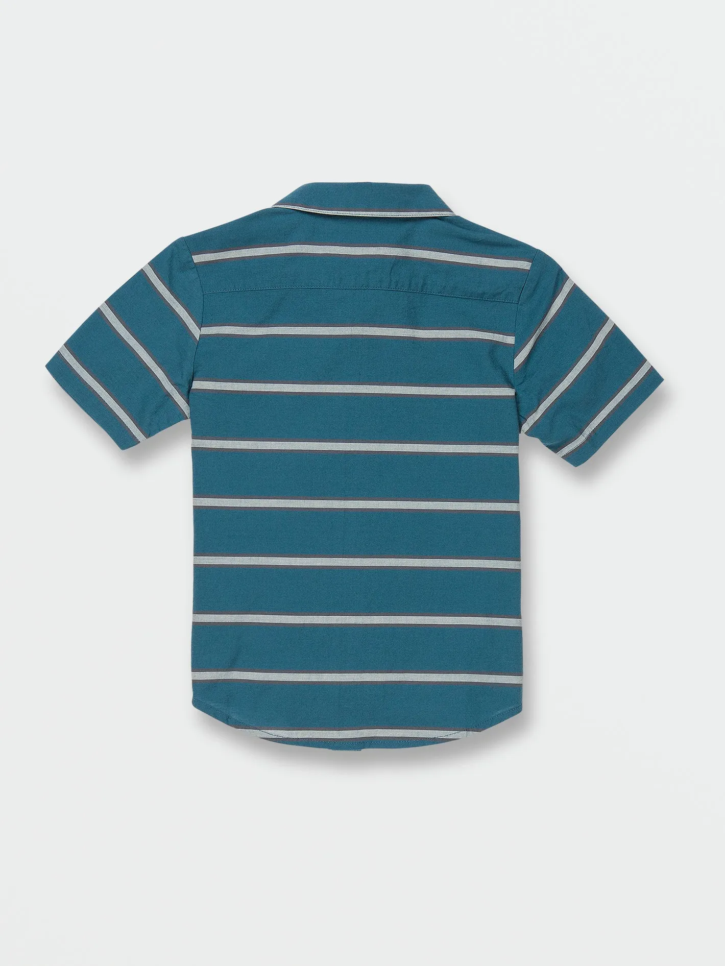 Little Boys Sayzon Stripe Short Sleeve Shirt - Aged Indigo sold by Volcom product image thumbnail 2