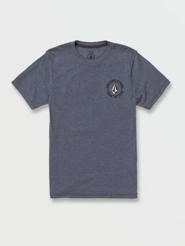 Big Boys Black Friday Short Sleeve Tee - Dark Slate Heather sold by Volcom
