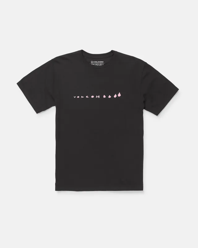 Big Boys Arthur Dino Short Sleeve Tee - Black sold by Volcom