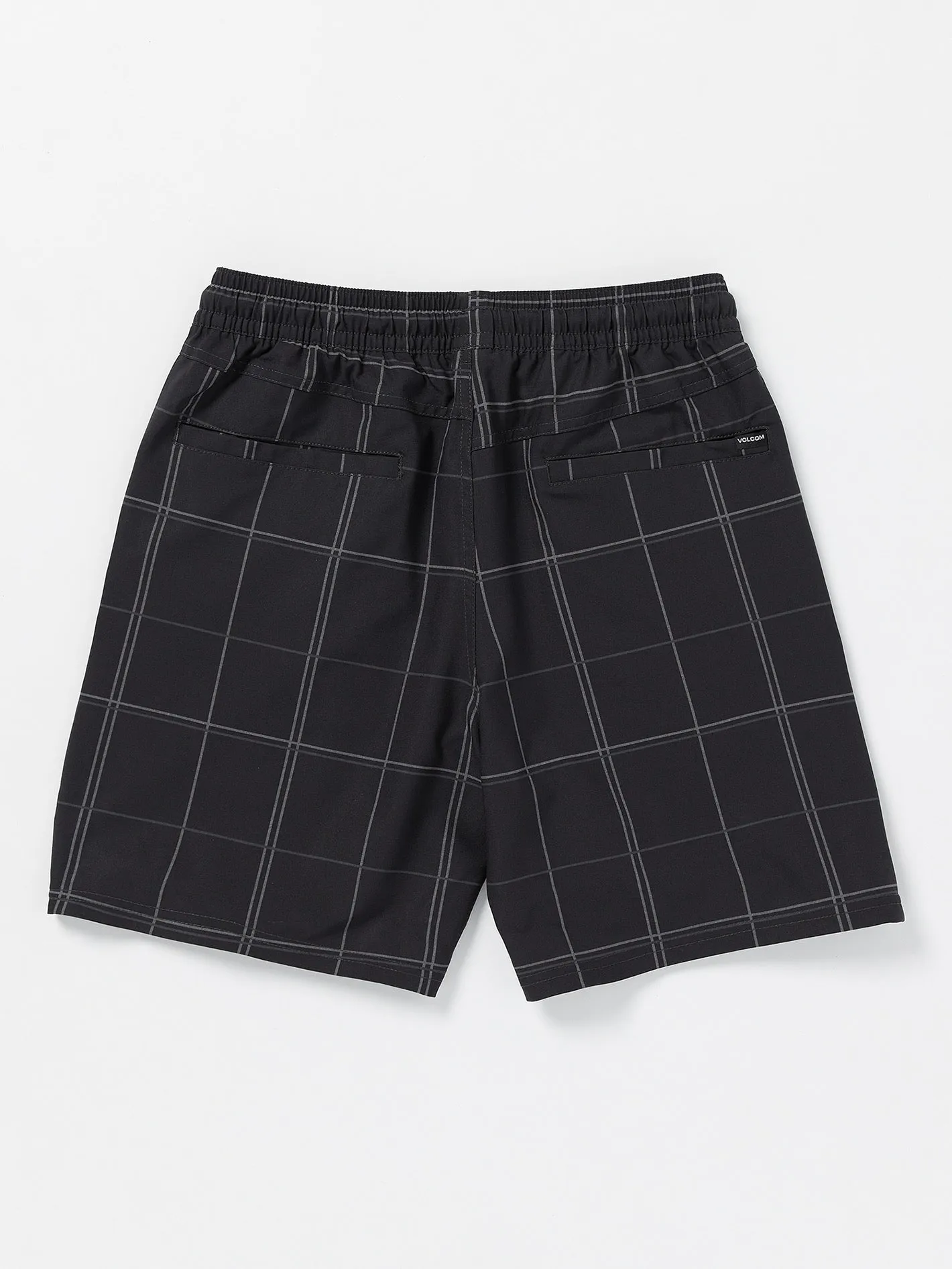 Runoff Elastic Waist Hybrid Shorts - Black sold by Volcom product image thumbnail 2