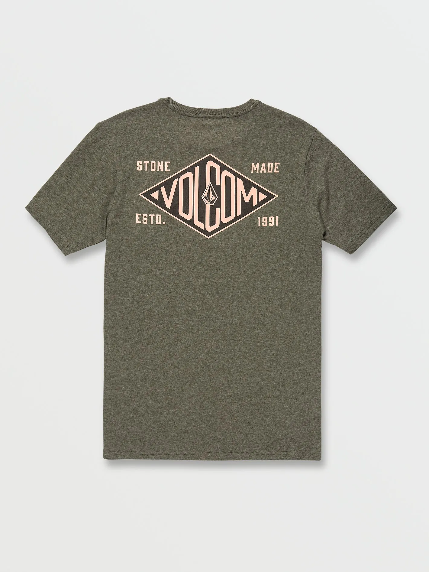 Linesman Short Sleeve Tee - Martini Olive sold by Volcom product image thumbnail 2