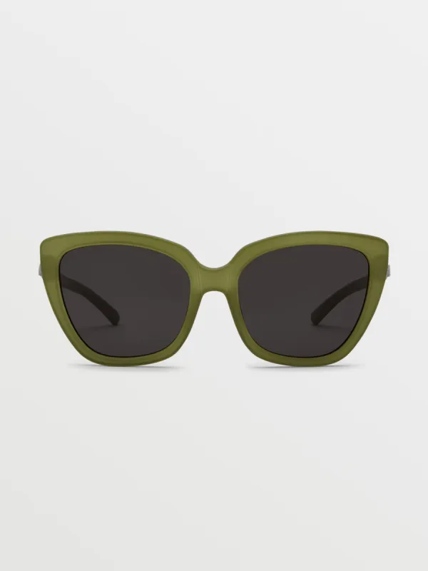 Milli Sunglasses - Dot My Problem/Gray sold by Volcom