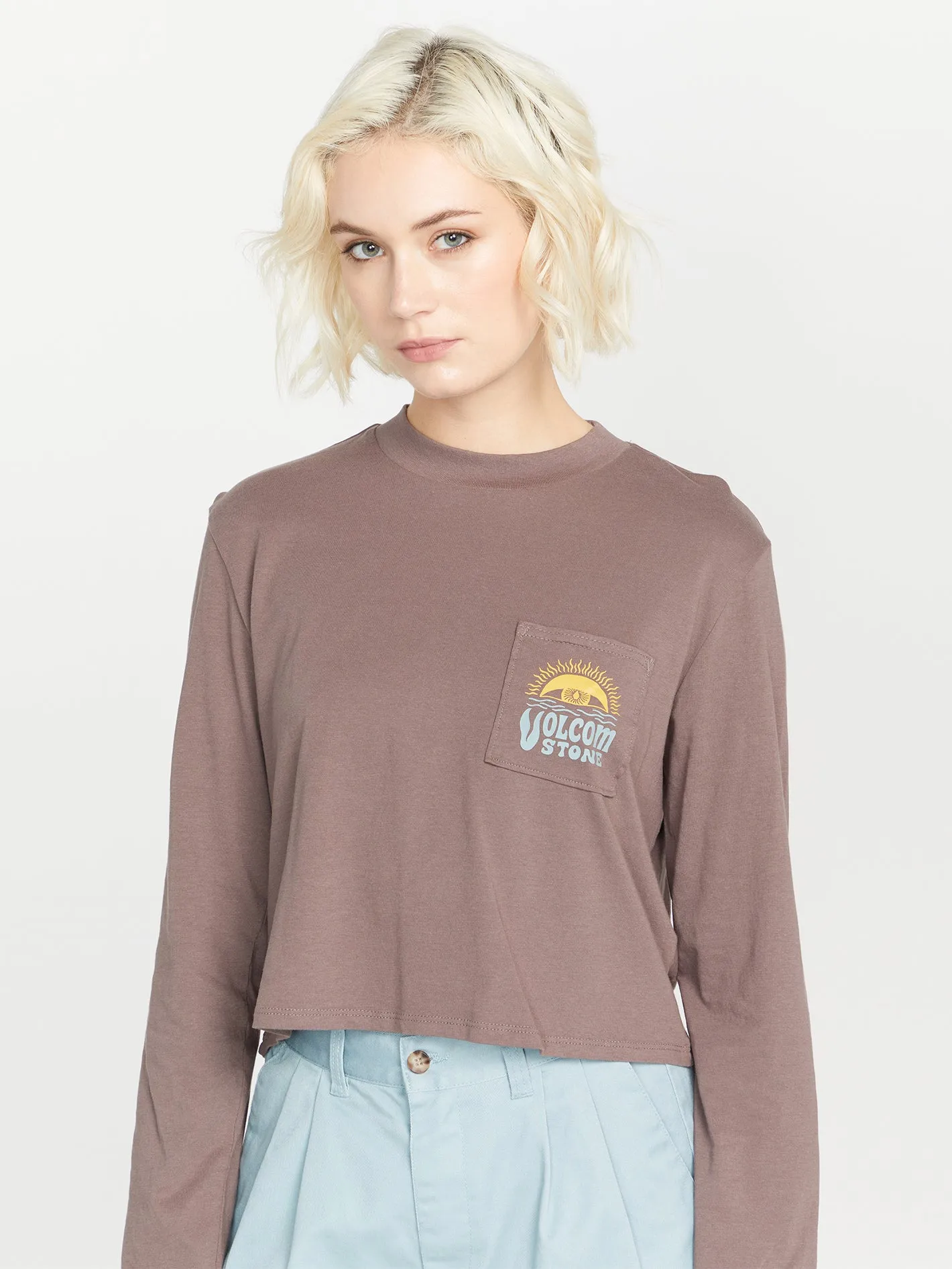 Pocket Dial Long Sleeve Shirt - Slate Grey sold by Volcom product image thumbnail 3