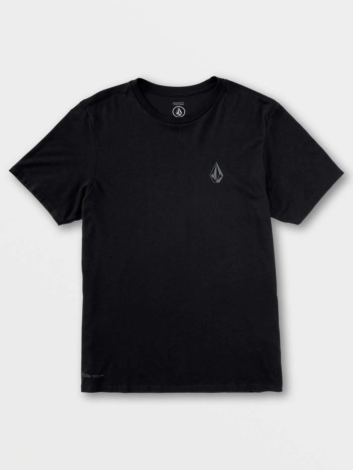 Stone Tech Short Sleeve Tee - Black sold by Volcom product image thumbnail 2