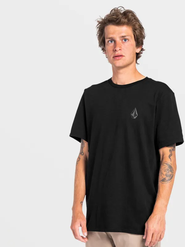 Stone Tech Short Sleeve Tee - Black sold by Volcom