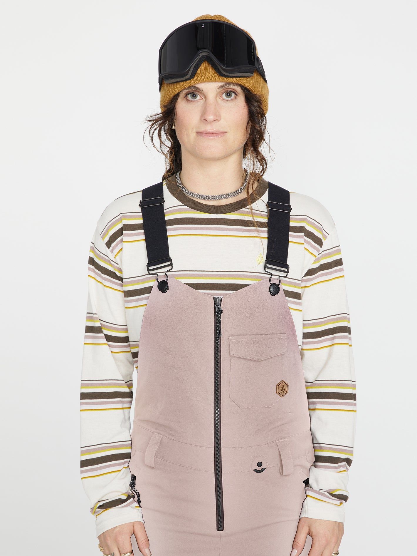 Womens Swift Bib Overall - Amethyst Smoke (2022) sold by Volcom product image thumbnail 3
