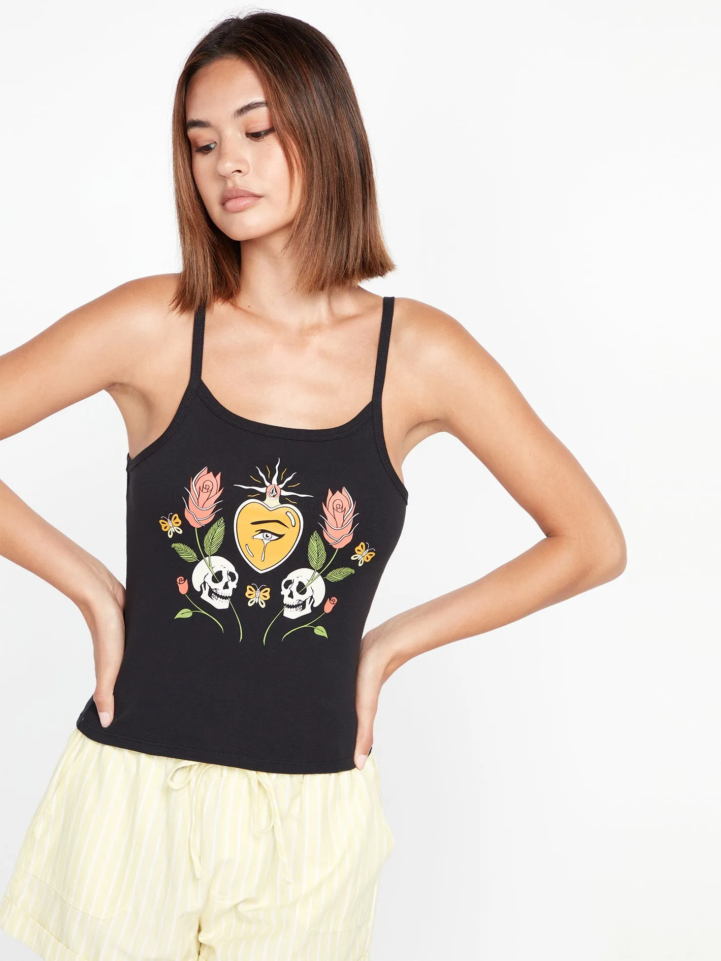 1991 Strappy Tank - Black sold by Volcom product image thumbnail 3