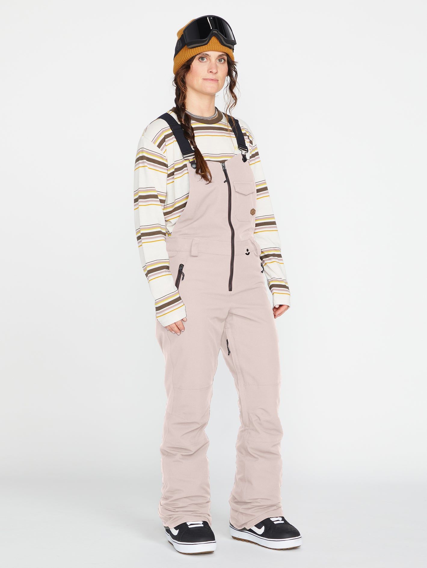 Womens Swift Bib Overall - Amethyst Smoke (2022) sold by Volcom