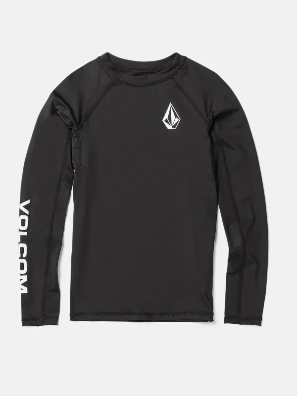 Big Boys Lido Long Sleeve Shirt - Black sold by Volcom