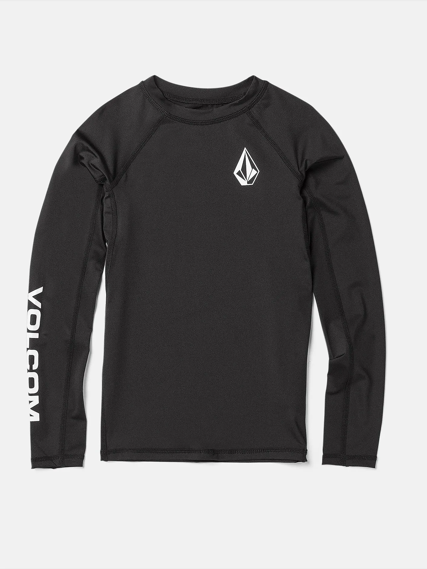 Big Boys Lido Long Sleeve Shirt - Black sold by Volcom