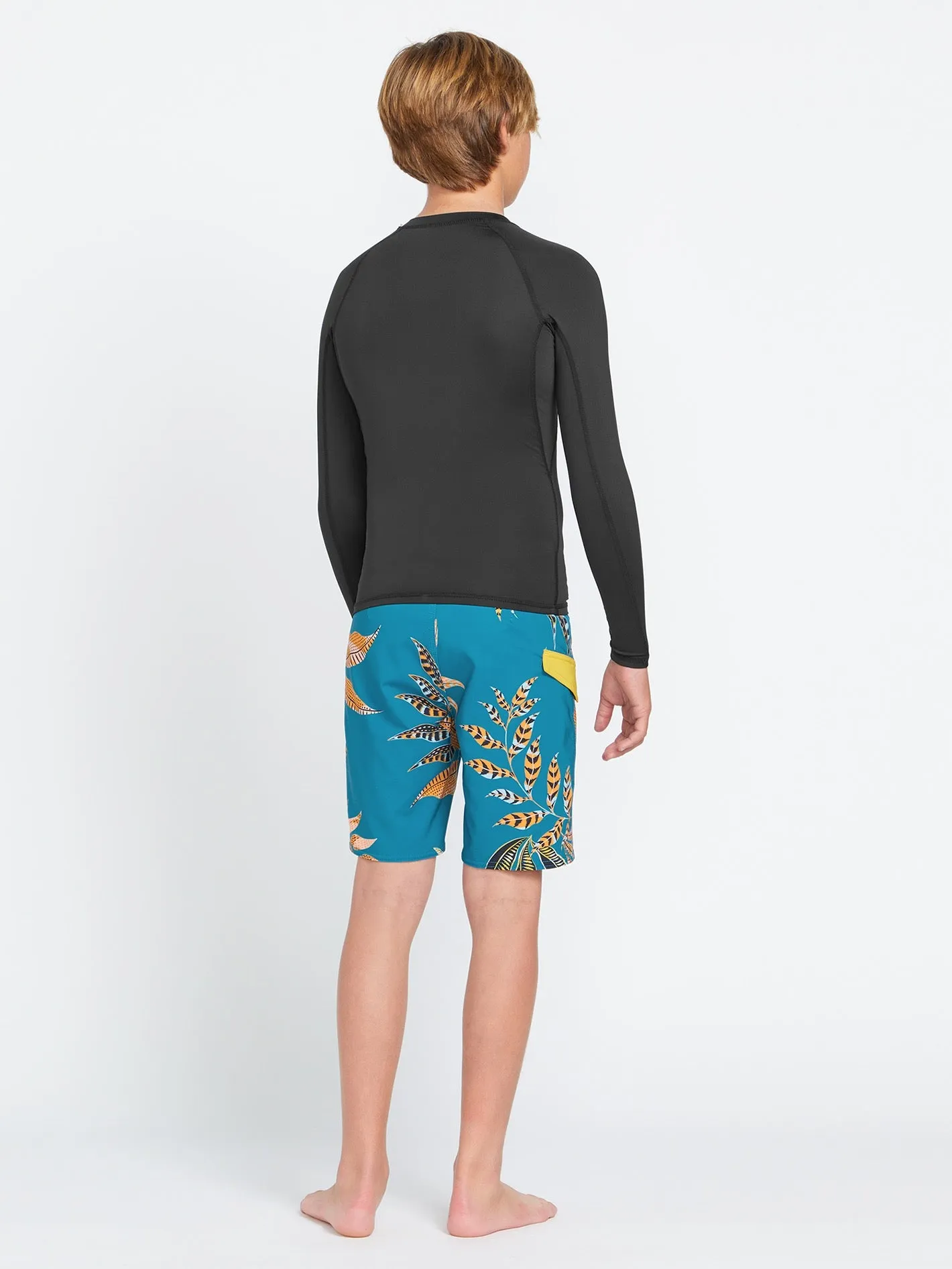 Big Boys Lido Long Sleeve Shirt - Black sold by Volcom product image thumbnail 4