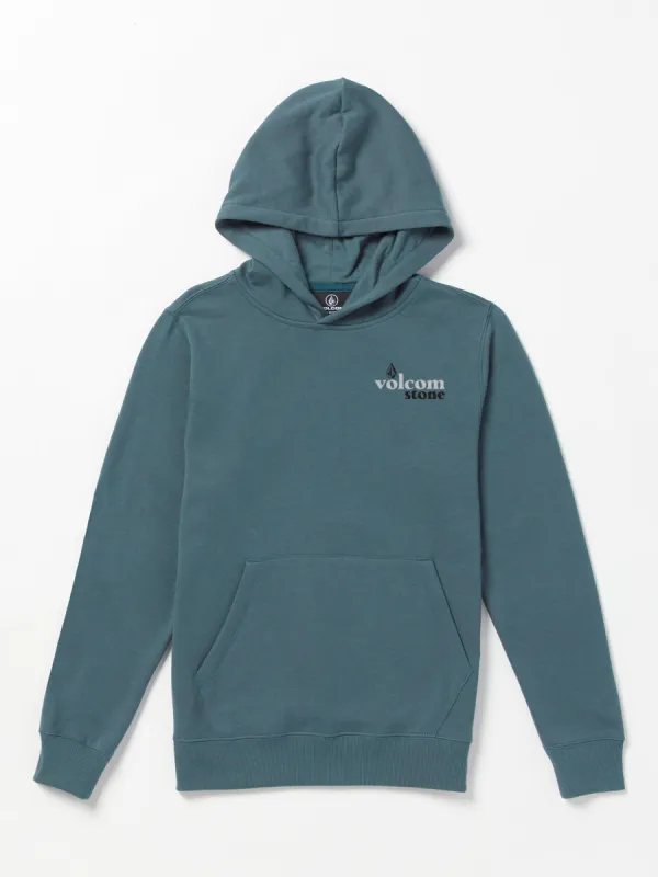 Big Boys Stone Bubbled Hoodie - Dark Slate sold by Volcom