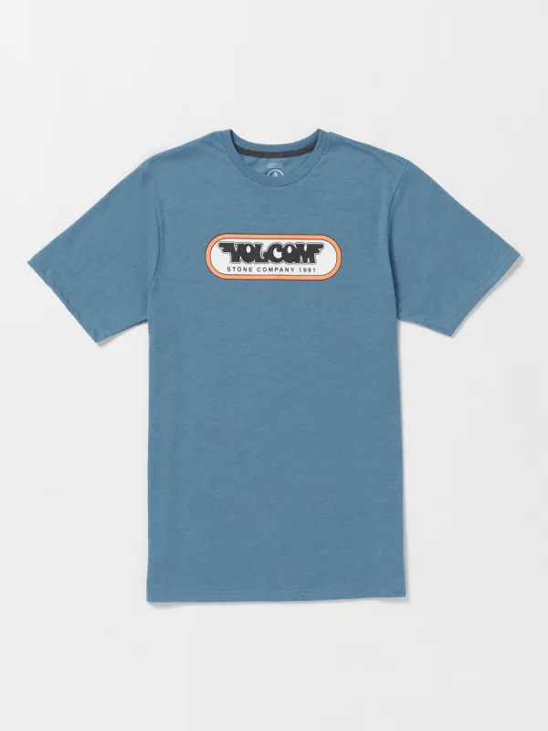 Heavy Gain Short Sleeve Tee - Indigo Ridge Heather sold by Volcom
