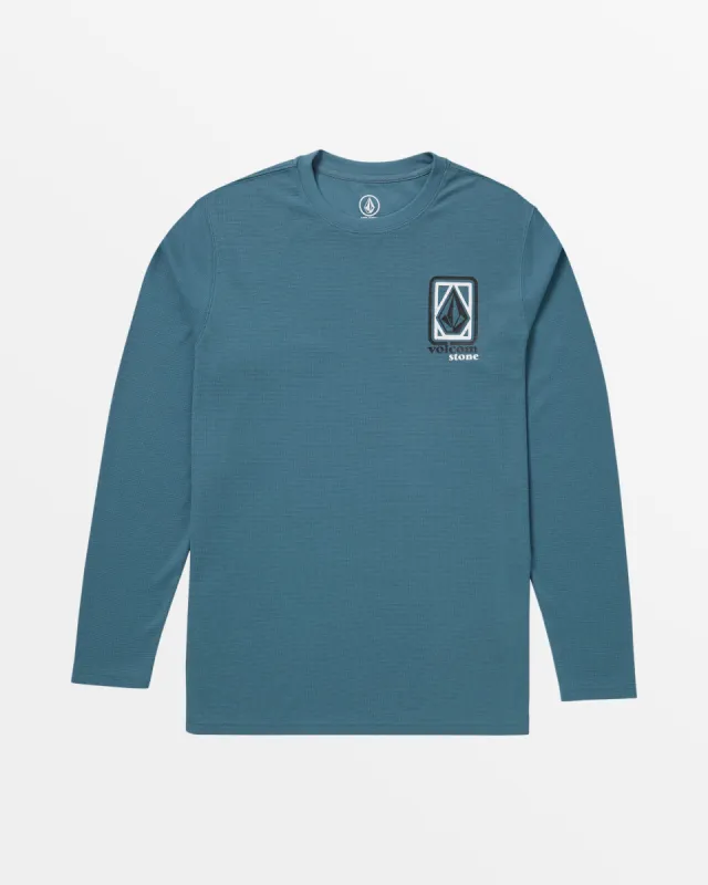 Nunez Graphic Thermal - Ocean Teal sold by Volcom