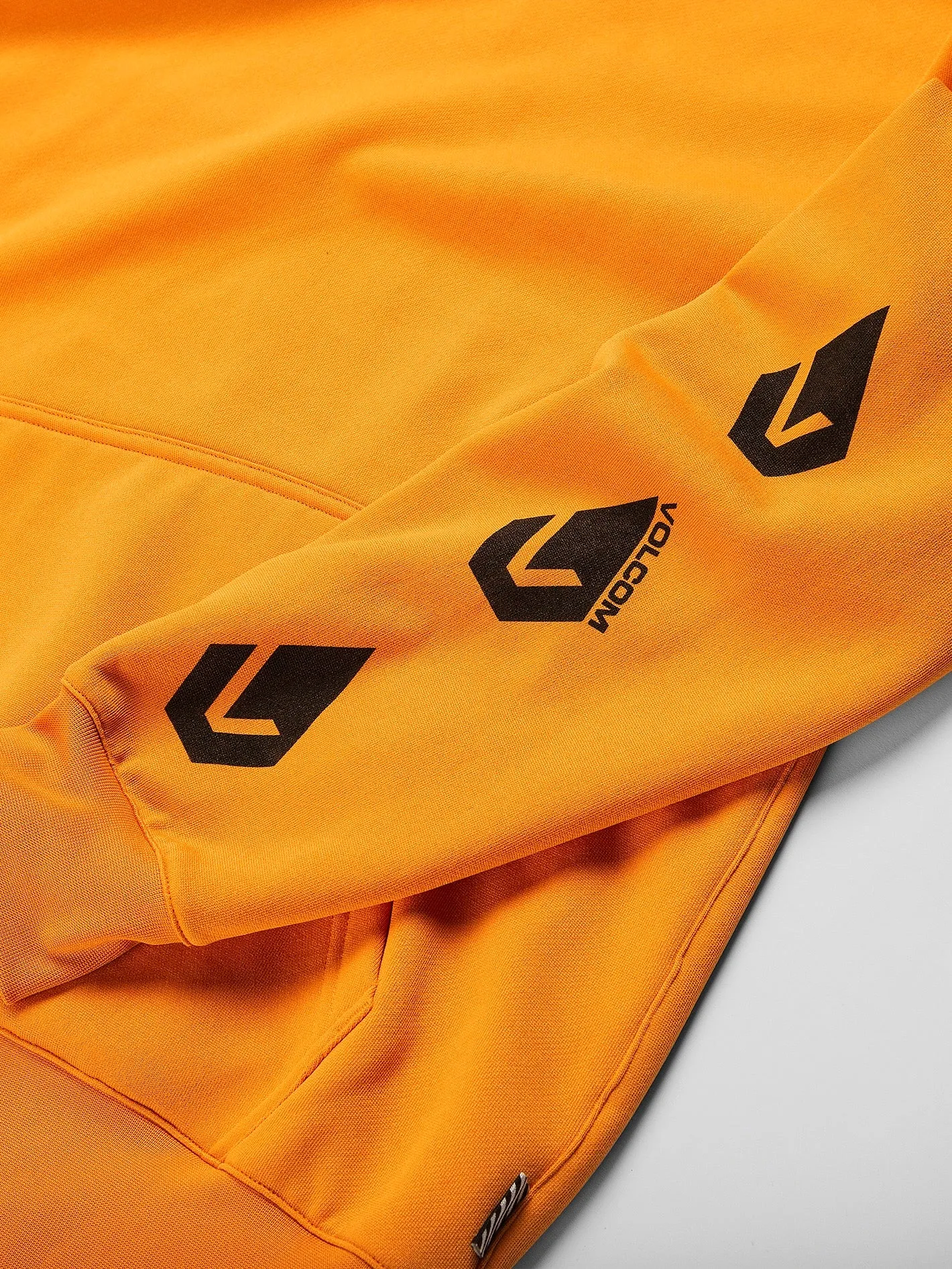 Mens Core Hydro Fleece Hoodie - Gold sold by Volcom product image thumbnail 5