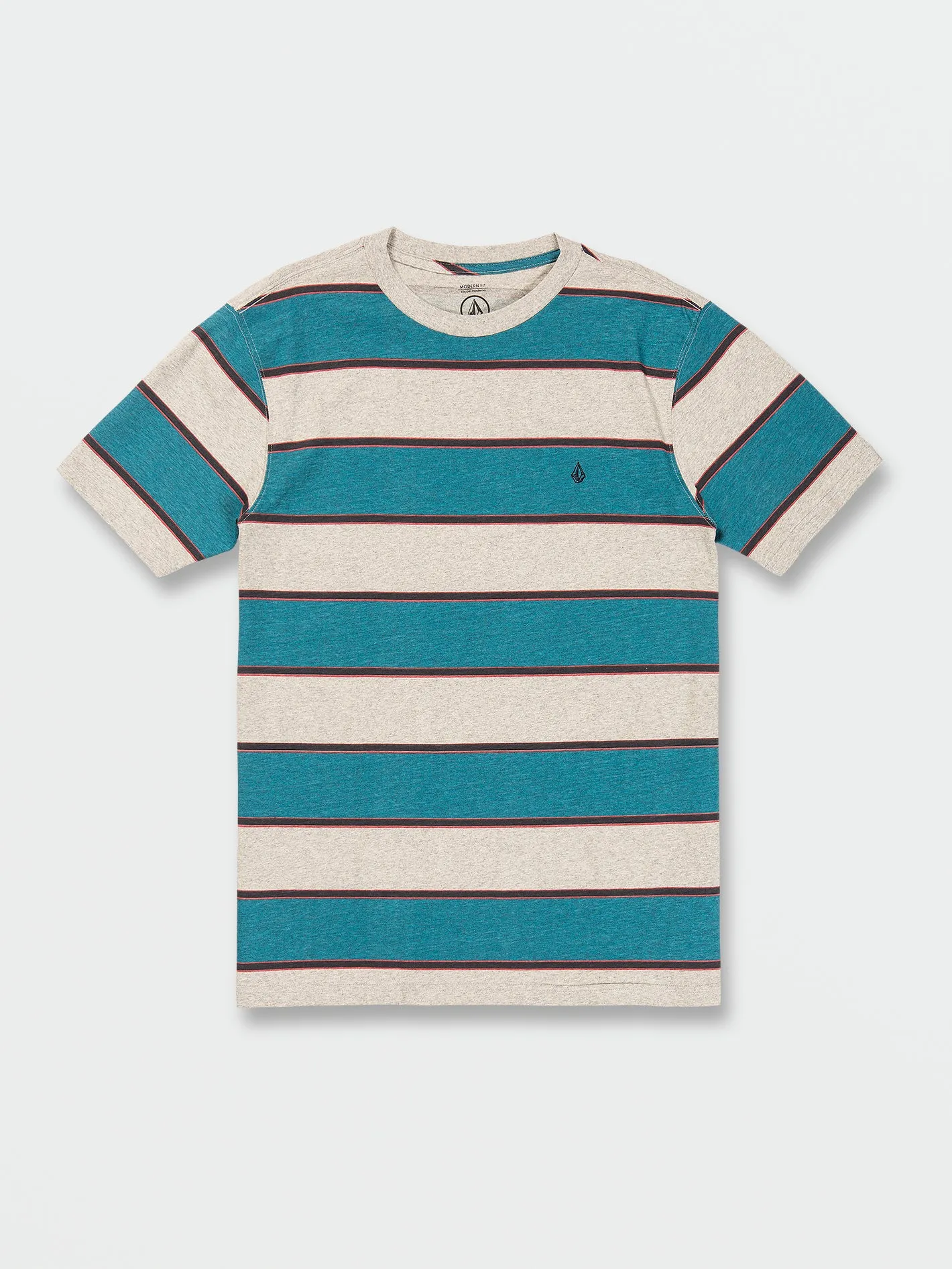 Bandstone Crew Short Sleeve Shirt - Heather Grey sold by Volcom product image thumbnail 5