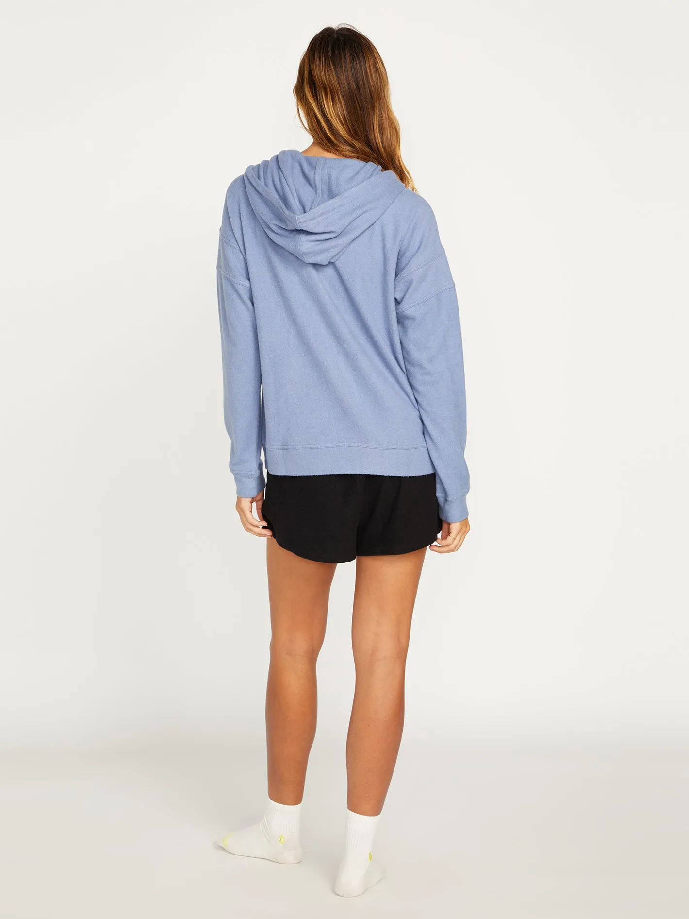 Lived in Lounge Zip Hoodie - Washed Blue sold by Volcom product image thumbnail 3