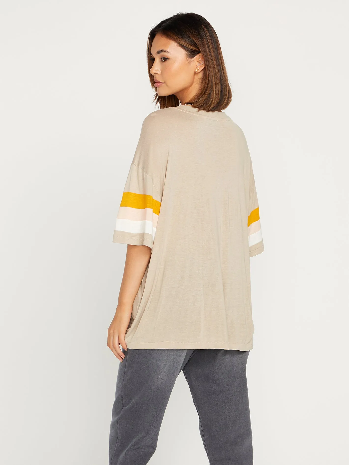 Player H8R Short Sleeve Shirt - Taupe sold by Volcom product image thumbnail 2