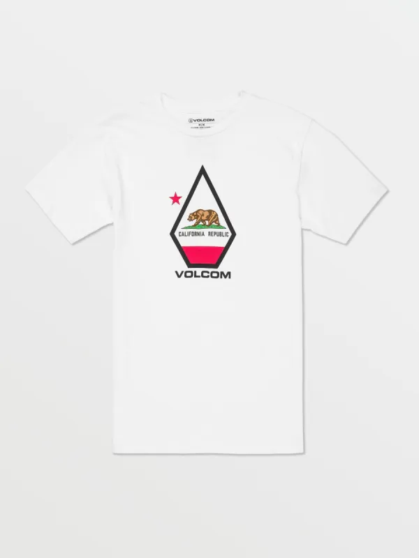 California Short Sleeve Tee - White sold by Volcom