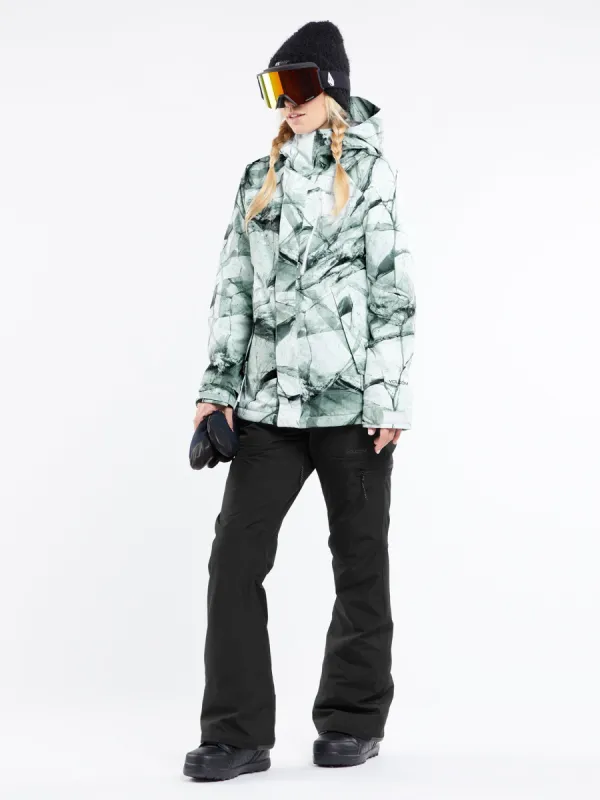 Womens V.Co Aris Insulated Gore Jacket - White Ice sold by Volcom