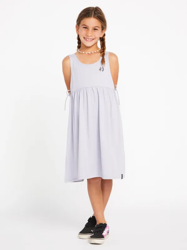 Girls Sandy Candy Dress - Moonbeam sold by Volcom