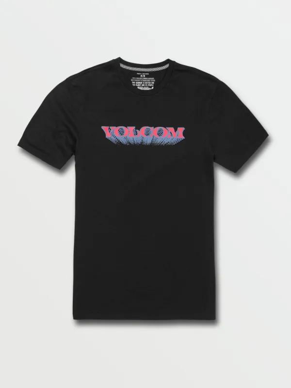 Holograph Short Sleeve Tee - Black sold by Volcom
