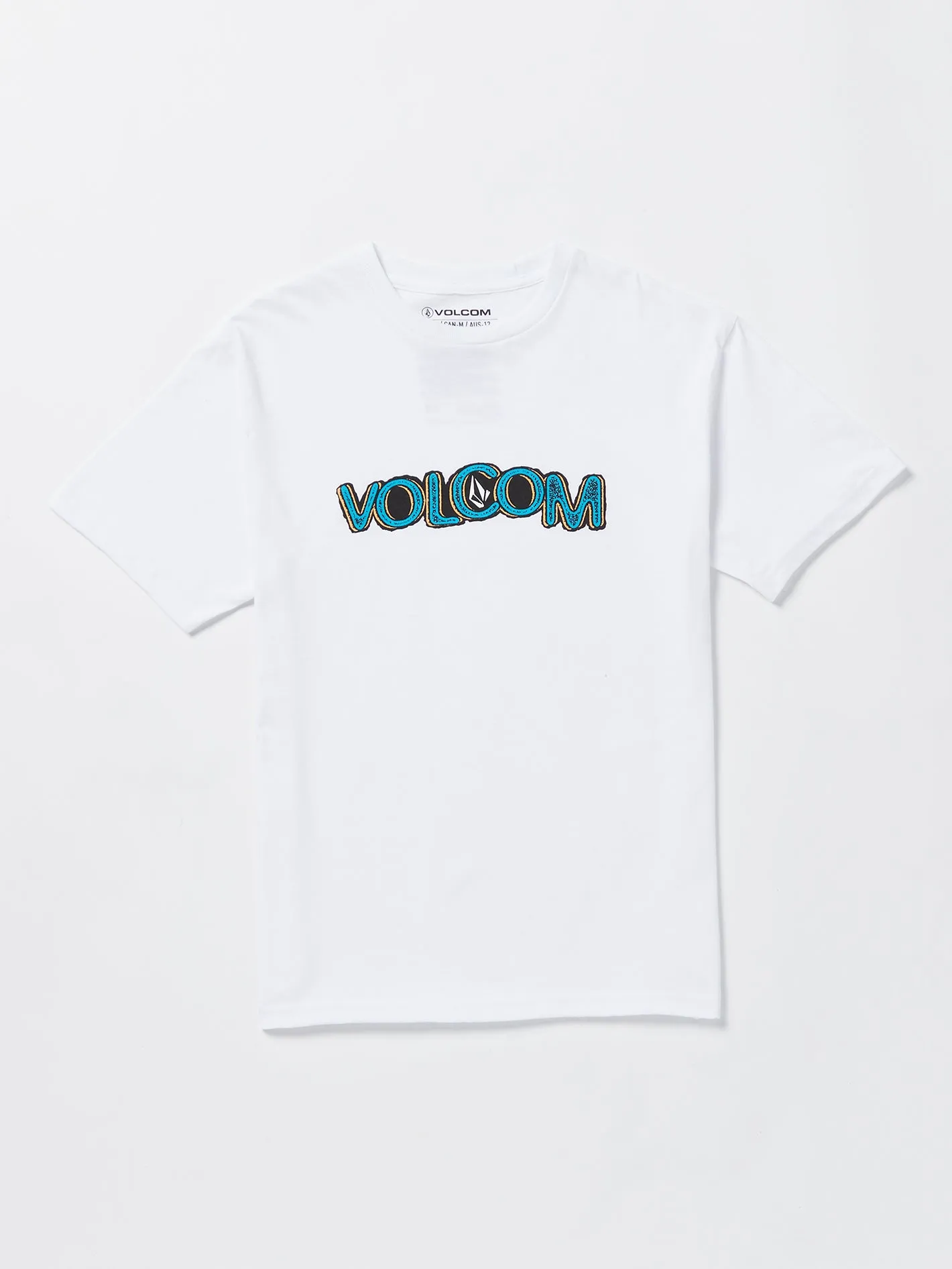 Big Boys Squable Short Sleeve Tee - White sold by Volcom