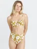 Pretty Daze Reversible High Waist Bikini Bottom - Moss sold by Volcom