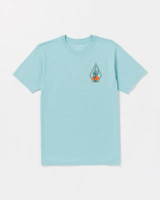 Kacked Us Short Sleeve Tee - Sea Blue sold by Volcom