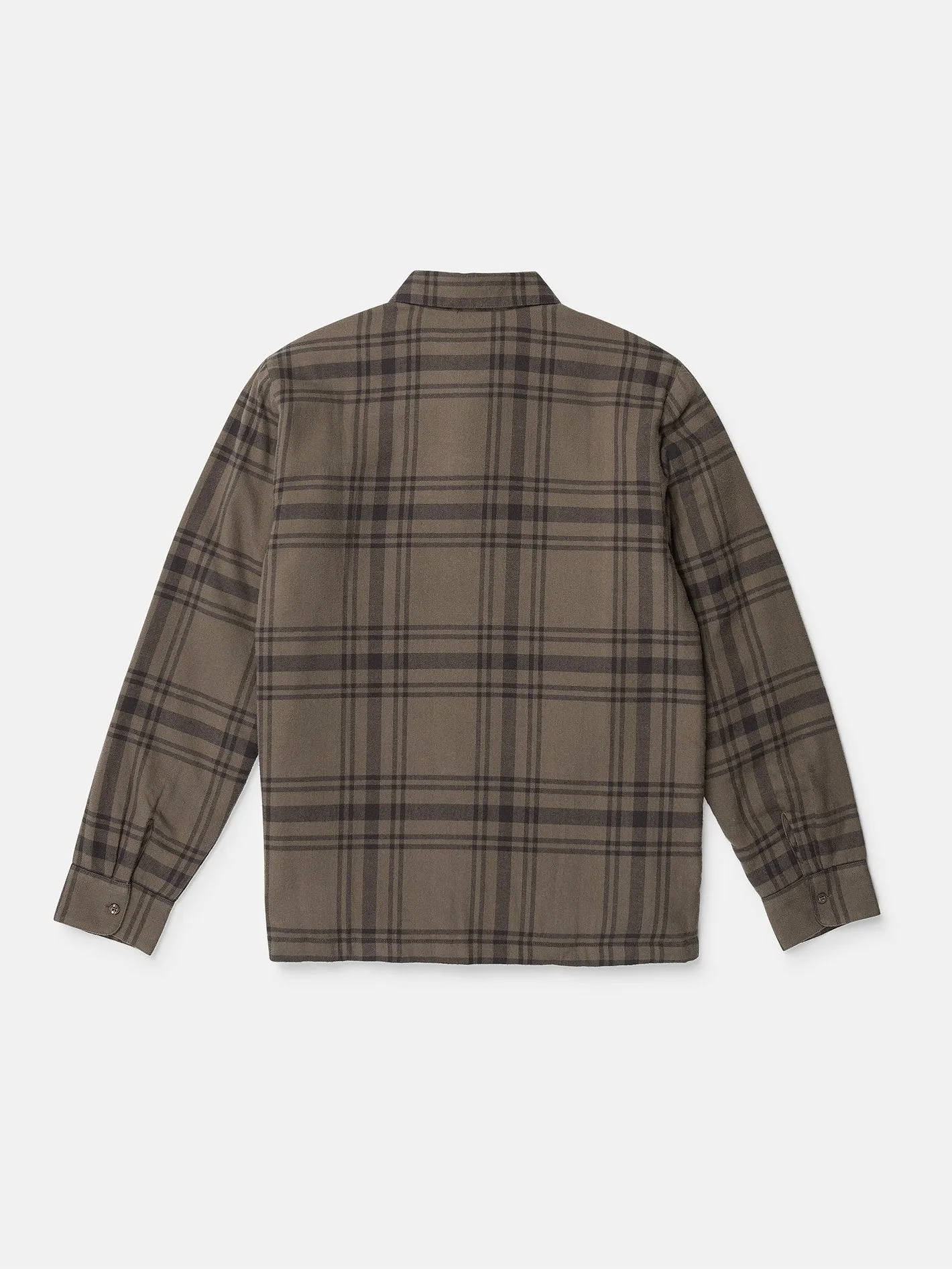 Northport Lined Long Sleeve Flannel - Mushroom sold by Volcom product image thumbnail 2
