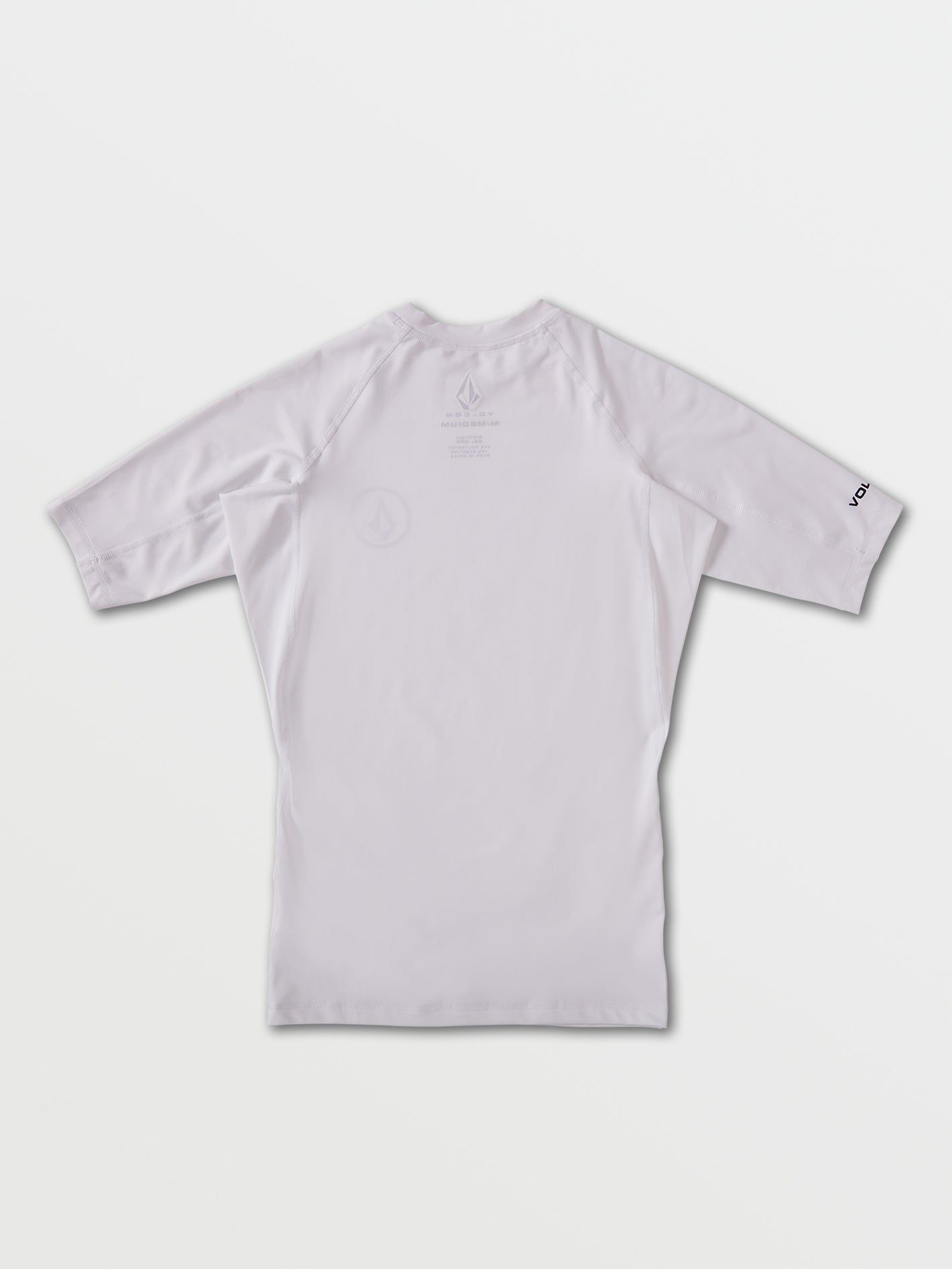 Lido Solid Short Sleeve - White sold by Volcom product image thumbnail 2