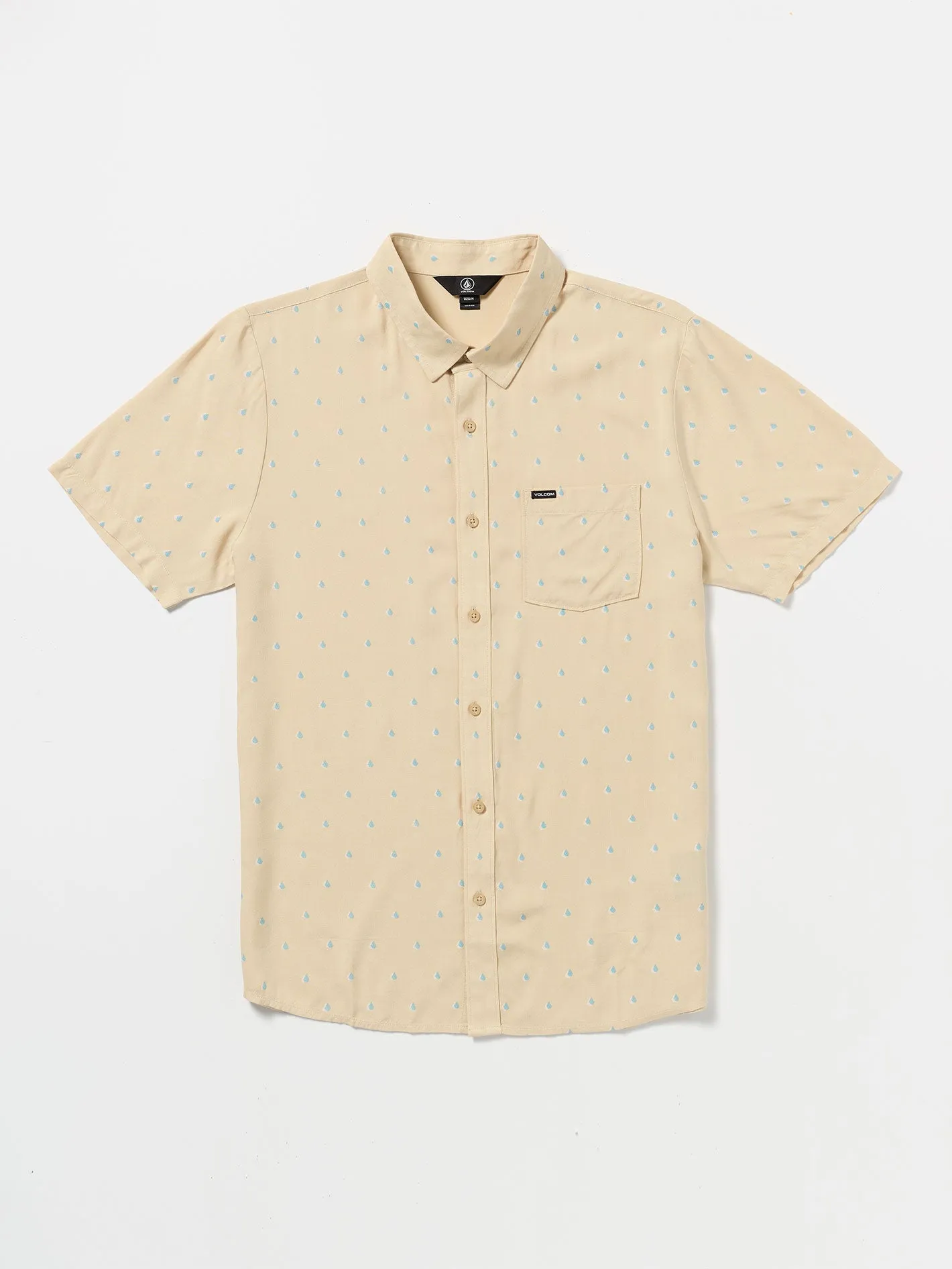 High Ball Short Sleeve Woven Shirt - Sand sold by Volcom